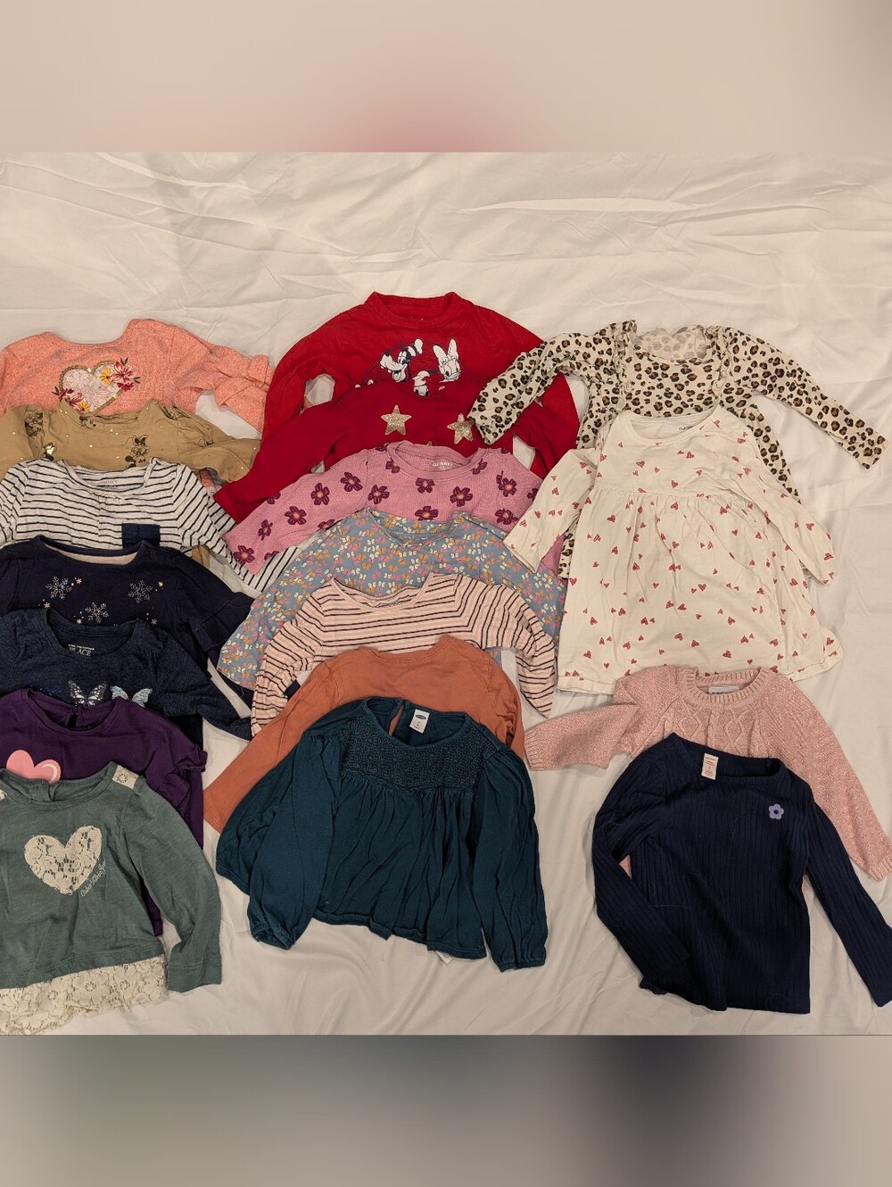Assorted Toddler Girls' Long-Sleeve Tops - 2T